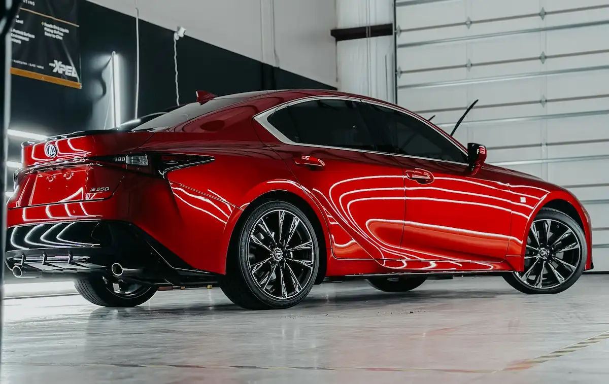 Ceramic coated vehicle with mirror-gloss finish at RT Auto Spa Dayton OH